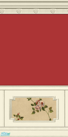 Sims 2 — Rose Garden Walls, Set 1 - 18 by elektra274 — 18 of 25 walls designed to coordinate with my \"Rose