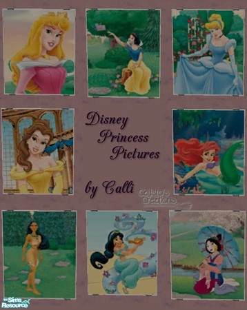 Sims 2 — Disney Princess Pictures by Callisto149 — Pictures of Disney Princesses, inspired by Tabbylou\'s beautiful