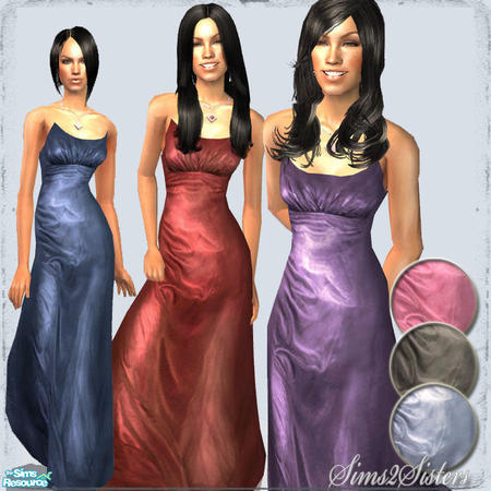 The Sims Resource - Lilac Vintage Gown
