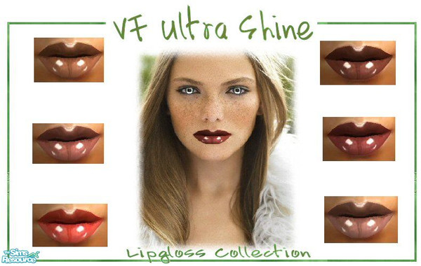 Sims 2 — VF Ultra Shine Lipgloss Collection by fortunecookie1 — I have been working very hard on creating more life-like