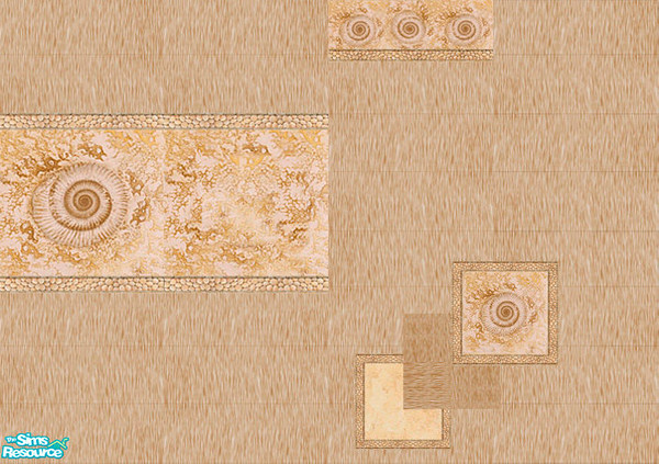 Sims 2 — Sands of time by prank222 — Bathroom set