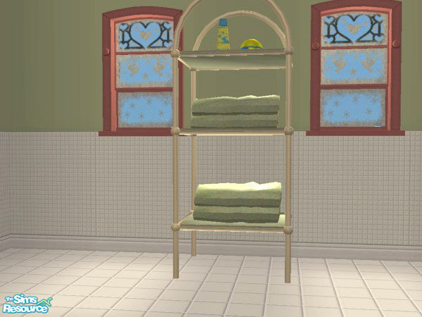 Sims 2 — Modernline Wellness Bathroom - Shelf by MysticVelvet — 
