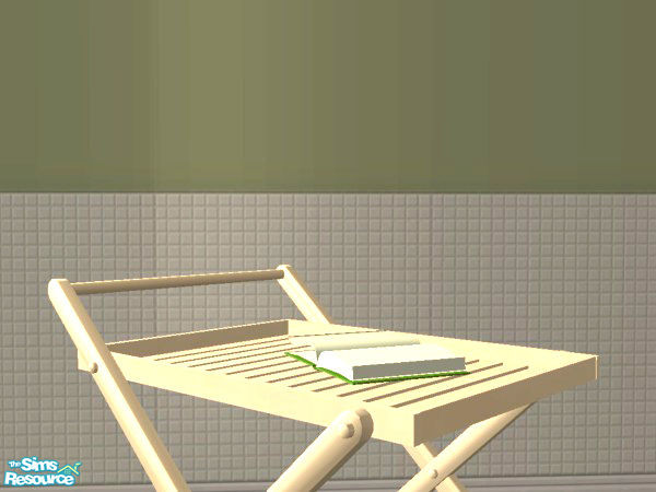 Sims 2 — Modernline Wellness Bathroom - Book-deco by MysticVelvet — Place Deco first then place caddy with move objects