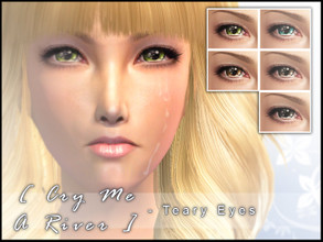 Sims 2 — [ Cry Me A River ] - Teary Eyes by Screaming_Mustard — Hi guys. Here is a set of sad teary eyes for use in