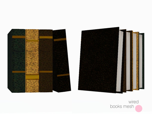 Sims 3 — Wire Books Mesh by DOT — Wire Books Mesh by DOT of The Sims Resource