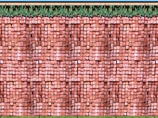 Sims 2 — Strange Cottage wall set - rose by zaligelover2 — Brick wall covering.