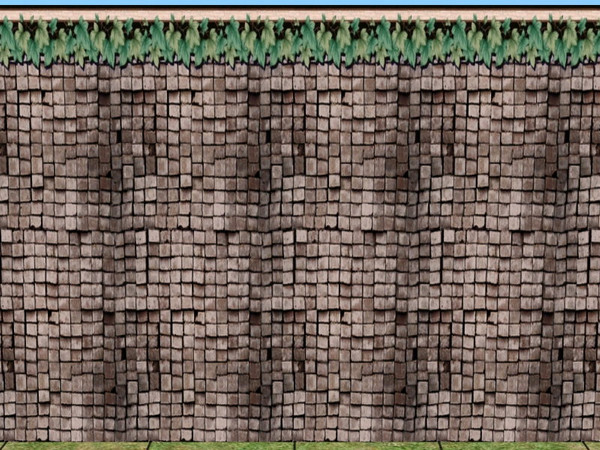 Sims 2 — Strange Cottage wall set - lead by zaligelover2 — Brick wall covering.