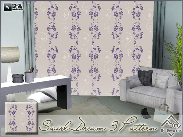 Sims 3 — Swirl Dream 3 by Devirose — Created using Tsr Workshop.'-No need Expansion packs,base game compatible-Enjoy^^