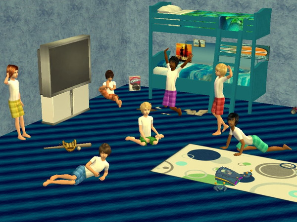 Sims 2 — Plaid Shorts PJs by zaligelover2 — PJs for CM.