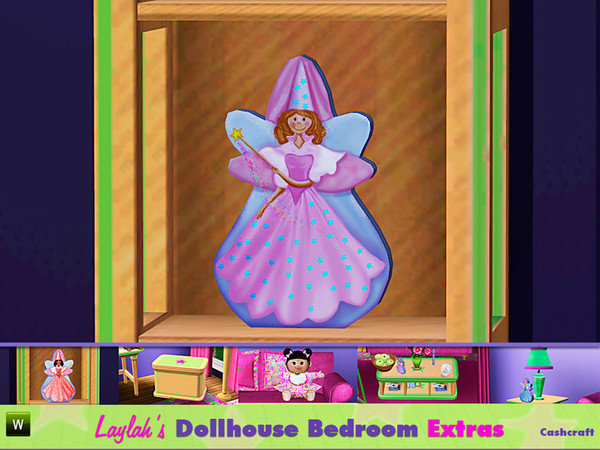 Sims 3 — Laylah's Dollhouse Katie Doll by Cashcraft — Your little princess will adore Katie--a fairy tale inspired