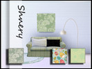 Sims 3 — Pattern_ShneryofsetF&E by shnery2 — Three patterns I created in the long eight Mid-autumn festival. They