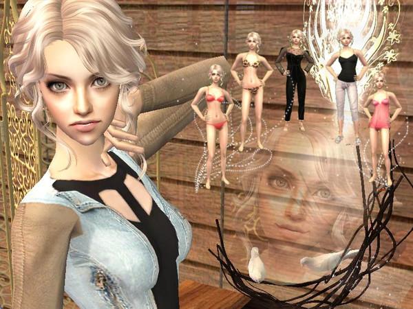 Sims 2 — Ella by LovelyDaisies2 — Ella is my new creation. I hope you take great care of her! All of her custom content