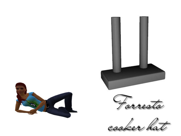 Sims 3 — S3C Forresto cooker hat  by ruhrpottbobo — S3C Forresto cooker hat 