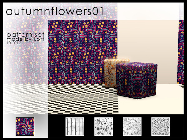 Sims 3 — autumnflowers01 by Loft — autumnflowers_by_loft