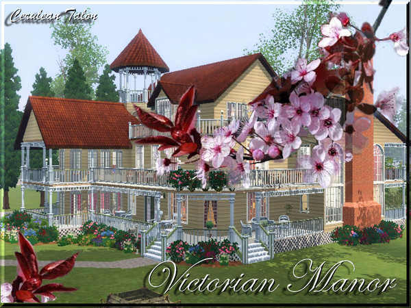 Sims 3 — The Victorian by Cerulean Talon — Built on the edge of a beautiful lagoon that is perfect for just relaxing
