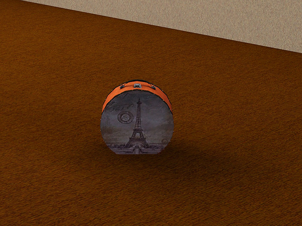 Sims 3 — Garage Shabby Chic Bedroom Hat Box 2 by TheNumbersWoman — Distressed and Cheapo Furniture. Plastering your game
