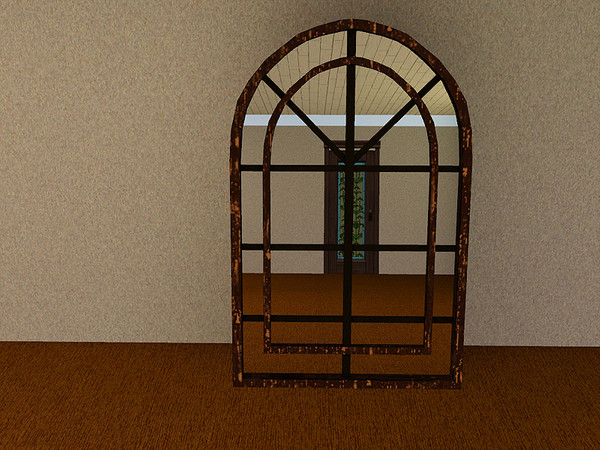 Sims 3 — Garage Shabby Chic Bedroom Mirror by TheNumbersWoman — Distressed and Cheapo Furniture. Plastering your game