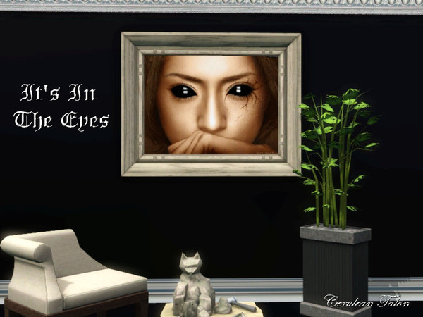 Sims 3 — Its in the Eyes by Cerulean Talon — Dramatic and thought provoking.