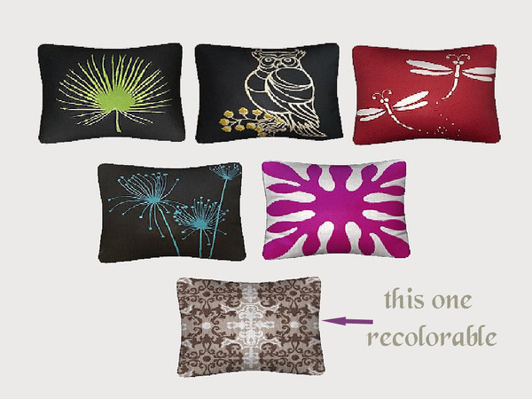 Sims 3 — Ung999_Sofa Pillow 12 by ung999 — Ung999_Sofa Pillow 12 @ TSR