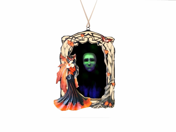 Sims 3 — Fall Fairy Magic Mirror by Flovv — A pretty magic mirror guarded by a fairy. Perfect decoration in any kid's