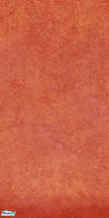 Sims 2 — Aged Concrete in Tropical Two - Aged Concrete Burnt Red Base by exvisioncw — Aged concrete walls in tropical