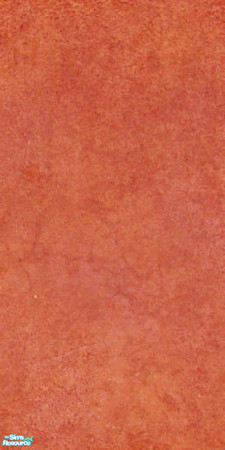 Sims 2 — Aged Concrete in Tropical Two - Aged Concrete Burnt Red by exvisioncw — Aged concrete walls in tropical colors.
