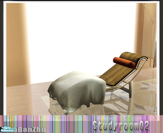 Sims 2 — Huabanzhu Studyroom 02 - Chaz chair by huabanzhu — 