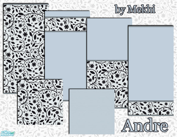 Sims 2 — Andre by Mekhi — Four wallpapers and two carpets for your beautiful homes, enjoy!
