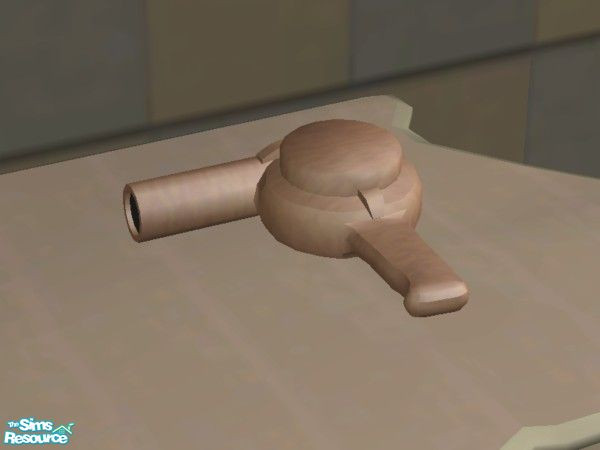 Sims 2 — French Spa - Hair Dryer by EarthGoddess54 — Part of the French Spa set. Cloned as a decorative piece from the