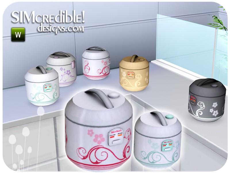 The Sims Resource - Time To Plug Rice Cooker *Decor*