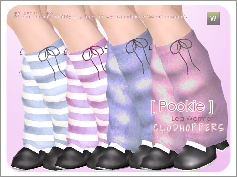 Screaming Mustard's [ Pookie ] Leg Warmer Clodhoppers