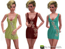 Sims 3 — Summer Dress Alina by enchanting58 — - Please. DO NOT re-uploaded - Pose:IHMO Hair:Newsea 