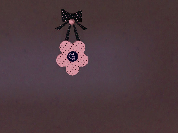 Sims 3 — hanging initials G by Navek — beautiful hanging initials for any girls room