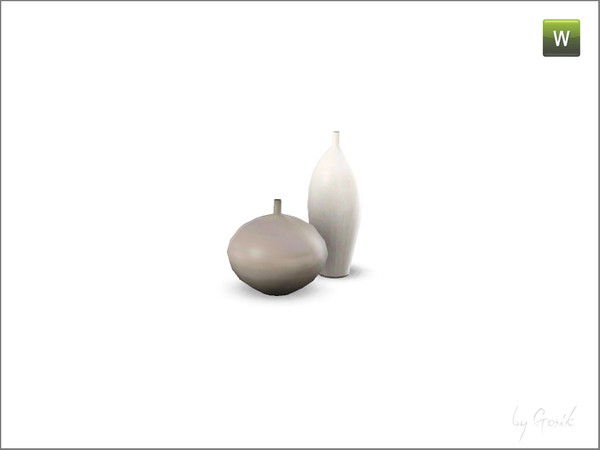 Sims 3 — Skarto vases by Gosik — Made by Gosik at The Sims Resource. TSRAA