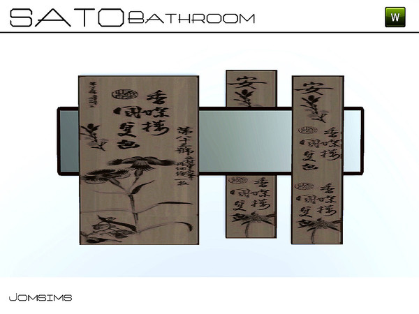 Sims 3 — mirror Sato by jomsims — mirror Sato