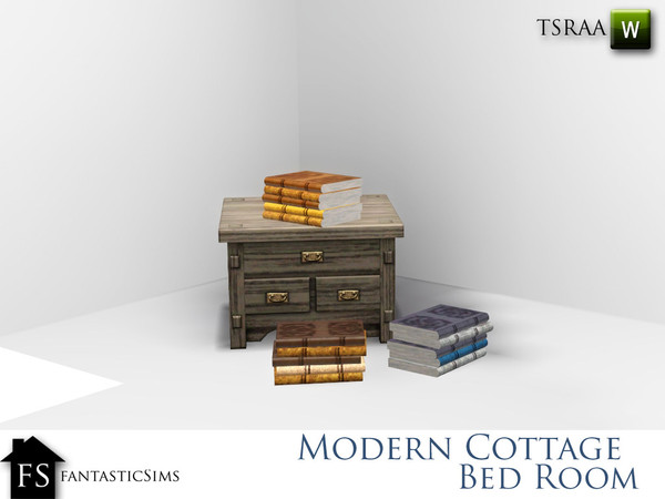 Sims 3 — Modern Cottage Books 2 FS by fantasticSims — Modern Cottage Books 2 FS TSRAA