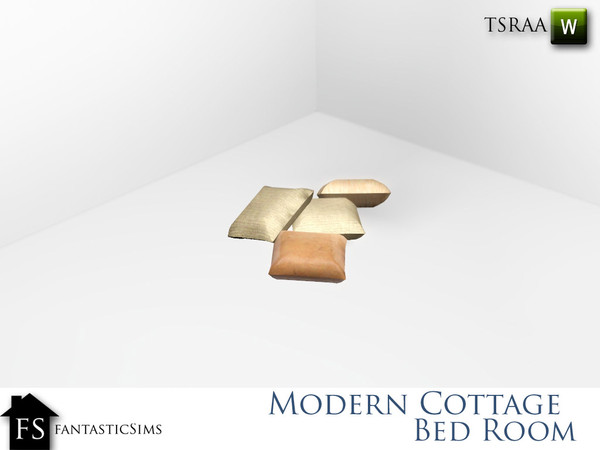 Sims 3 — Modern Cottage Floor Pillows FS by fantasticSims — Modern Cottage Floor Pillows FS TSRAA