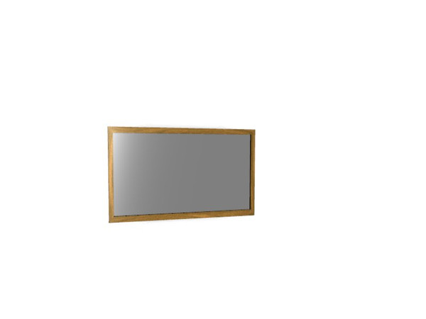 Sims 3 — Wooden Dining Mirror by drib_ydal — A rectangular mirror with wooden frame. Comes in 4 variations and is
