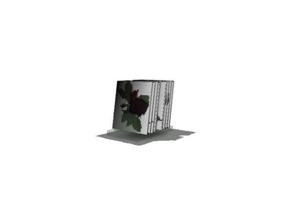 Sims 3 — Wooden Dining Table Mat Stand by drib_ydal — Wooden Table Mats on Glass Holder. Comes in one variation, not