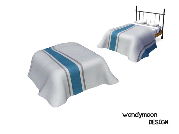 Sims 3 — Fluorine Bed Blanket by wondymoon — - Fluorine Bedroom - Bed Blanket - wondymoon@TSR - Nov'2012