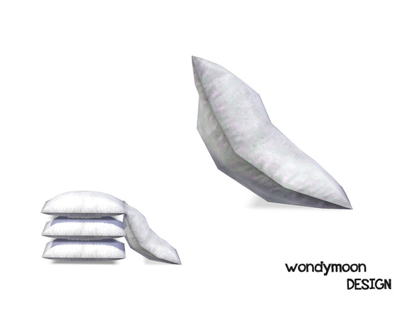 Sims 3 — Fluorine Decor Pillow II by wondymoon — - Fluorine Bedroom - Decor Pillow II - wondymoon@TSR - Nov'2012
