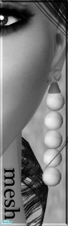 Sims 2 — Mesh_slice-accessory-pearlearringslong by slice — Dangling pearl earrings.
