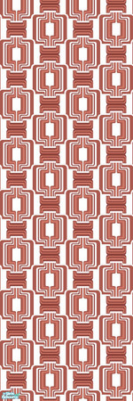 Sims 2 — Studio K Links - Burnt Coral by StudioKhagerks — Studio K Signature colors in a fun link design. Category: