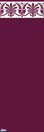 Sims 2 — Studio K Paragon - Wine by StudioKhagerks — Studio K Signature colors with a nice top border. Category: Paint.