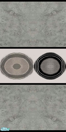 Sims 2 — Wall - Silver and Black Circles by Sheera — Part of my Abstract Multi Color Circles Walls & Floors Set ,
