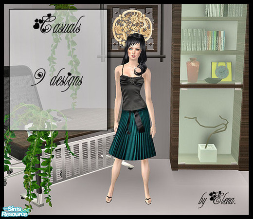 Sims 2 — Casuals 2 by TSR Archive — This set of casual outfits is ideal for a business meeting, a day at the office, a