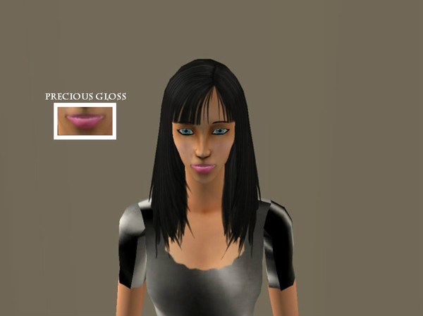 Sims 2 — [09] - Precious Lip Gloss by Xodess — This lip gloss set consists of 10 different shades of lip gloss for your