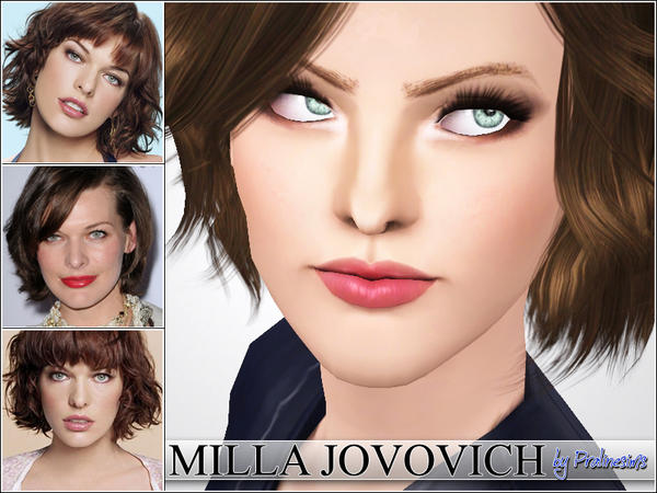 Pralinesims' Milla Jovovich