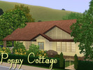 Sims 3 — Poppy Cottage by grizzly_bear — This cottage has three bedrooms, ensuite to main, laundry, wrap around decking,