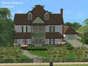 Sims 2 victorian house